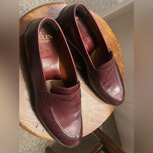 Bridlen Penny Loafer II (Burgundy, mens 8.5UK)